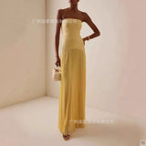 Women's Clothing Explosion Fashion Casual Pit Strip Cloth Thoracic Pressure Folding