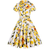 60s Vintage Tunic Dresses Summer Spring Retro Pin Up 2022 Women Jurk Casual Party Robe Rockabilly Dresses