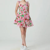 2025 New Dress Sexy Temperament Palette Solid Color Splicing Bag Hips Long