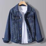 Spring New Men's Denim Jacket Male Korean Version of The Trend Handsome Outer Clothes Student Jacket