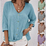 Beautiful Buttons Chiffon Long Sleeve