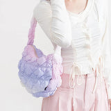 Girl Rainbow Quilted