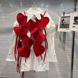 2022 Spring New Arrival Lace Up Red Velvet Vest Women