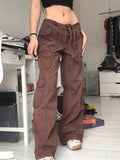 Washed Pocket Patched Cargo Jeans- Outfit