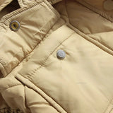 New Winter Down Coat Women Korean Letter Knitted Lantern Sleeve Patchwork Women's Down Jacket Casual Female Loose