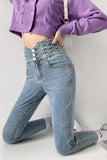Stretch Jeans Women 2022 Push Up Sexy Retro High Waist Skinny Mom Pants Korean Fashion Denim Trousers Femme Spring
