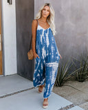 Queens Women Boho Bodysuits Gradient Color Sleeveless Loose Strapless Rompers Bohemian V-neck