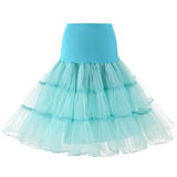 Short Tutu Skirts Petticoat White Black Red Crinoline Vintage Bridal Underskirt For Wedding Underskirt Rockabilly
