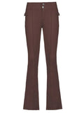 Vintage Low Rise Woven Pants- Outfit