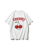 Sale Ins Wind Letter Print T-Shirts For Women's Summer Free-Rider Cotton Short-Sleeved