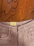 Women Pink Jeans High Waist Vintage Straight Baggy Pants Streetwear Korean Version Style Fashion Wide Leg Denim Mopping