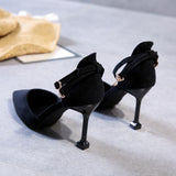 Zingj New Simple Sexy Nightclub Stiletto Shallow Mouth Pointed Out A Word With Single