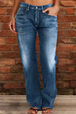 Wish Ladies Jeans Slimming Water Wash Thorn Trousers Trousers
