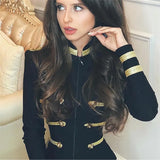 New Summer Women Bandage Jacket Sexy O Neck Plus Size Outerwear Solid Short Coats Female Party Elegant Long Sleeve