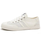 Summer New Men's Shoes Daily Trend Fashion Niche Design Solid Color Leisure Comfortable Flat Bottom Low Help