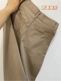 Womens Jeans High Waist Straight Vintage Oversize Baggy Denim Pants Streetwear American Style Fashion Wide Leg Trouser 2023