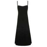 Black Bodycon Ribbed Maxi DressOutfit
