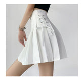 100-Fold Skirt Women's New Dress With White Half-Dress Korean Version Of The College Style Skirt A