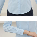 Women Shirts Blouses Women White Shirt Long Sleeve Blouse Female Tops OL Basic Shirt Blouses 2023 Fashion Elegant Woman
