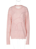 Abstract Design Sweater- Outfit