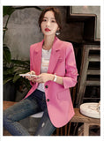 Version of the Spring and Autumn Office Women 2023 Long-sleeved Loose Casual Temperament Outerwear Fashion Business