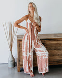 Queens Women Boho Bodysuits Gradient Color Sleeveless Loose Strapless Rompers Bohemian V-neck