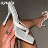 new stiletto flip high heel sandals and slippers women high heel slippers women high heels large