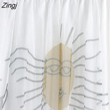 2022 Spring Summer Korean Fashion Mesh Graffiti Print Tulle Women Long Maxi High Waist A Line Pleated Skirt