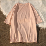 Aesthetic Print Oversized T-shirtOutfit