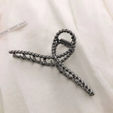 Women Elegant Gold Silver Hollow Geometric Metal Hair Claws Vintage Hair Clips Headband Hairpins Fashion Hair