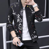 and Autumn Men's Bomber Zip Jacket 2023 Korean Men's Fashion Casual Street Wear Hip Hop Slim Bomber Jacket Men's