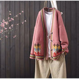 cardigan women's jacket loose Korean style lazy wind outside knit sweater autumn winter new