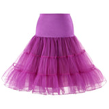Short Tutu Skirts Petticoat White Black Red Crinoline Vintage Bridal Underskirt For Wedding Underskirt Rockabilly