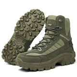 Seasons Military Boots Special Forces Climbing Boots Outdoor Waterproof High-Top Desert Boots Tactical Boots Large Size Military Shoes Men's