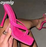 new stiletto flip high heel sandals and slippers women high heel slippers women high heels large