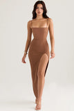 New Summer Women Spaghetti Strap Bodycon Dress High Quality Satin Sexy Sleeveless Backless Celebrity Evening Party