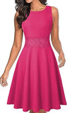 New Round Neck Women's Summer Lace