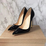 Women Pumps Heels Shoes Nude Pointed Toe Sexy High Heel Shoes Stiletto Ladies 12 cm 10 cm 8 cm plus size QP051