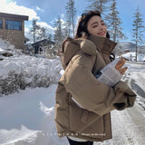 Loose Puffer Jacket Women Jaqueta Femina Inverno Promoo 2023 Hooded Thick Warm Parkas Female Winter Coat Abrigo