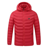 Suit Big Men's and Women's Cotton-Padded Jacket Usb Electric Heating Jacket Winter Warm Cotton Jacket