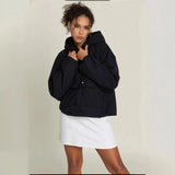 Women's 2025 New Three-Proof Fabric Hooded Multi-Color Jacket Jacket