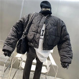 Women Oversized Short Jacket Female Winter Coats Long Sleeve Bomber Jackets Outwear Parka Coat 2023 Spring Autumn