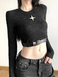 Star Belted Crop