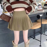 Wind Small Sweet Hundred Folded Skirt Women Spring And Summer 2025 New High-Rise Thin Anti-Walking Short