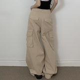 Fold Over Ruched Black Cargo PantsOutfit