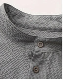 Men's Fashion Stand-Down Casual Long-Sleeved