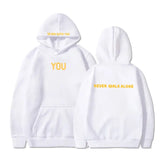 Juniors New Jacket Jimin Deep Purple Hoodie Print Park