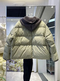 Women's Fluffy Feather Puffer Jacket Winter Short Parkas Casual Female Thickened Warm 90% White Duck Down Coat