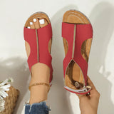 Slope Heel Sandals Women 2025 Summer Sandals New Thick Bottom Slope And Fish Mouth
