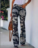 Zingj Style 2024 Imitation Jeans Plus Size Women Casual Pants Thin Pants Women-Outfit